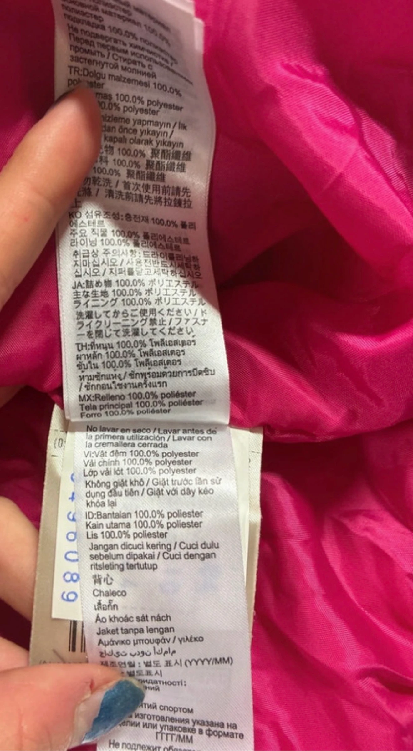 Casaco acolchoado sem mangas para meninas 12/13 anos – photo 6